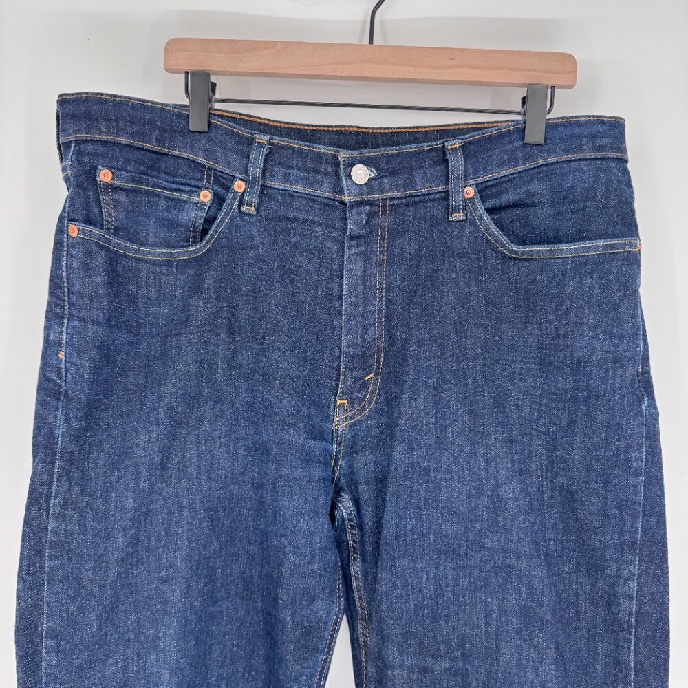 Levi’s 541 Men’s Athletic Taper Dark Wash Jeans 36x32 - Picture 3 of 15
